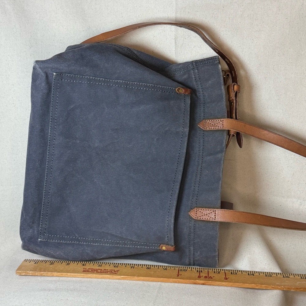 MADEWELL The Canvas Medium Transport Tote Canvas bag Leather Straps *SOLDOUT - Picture 7 of 11